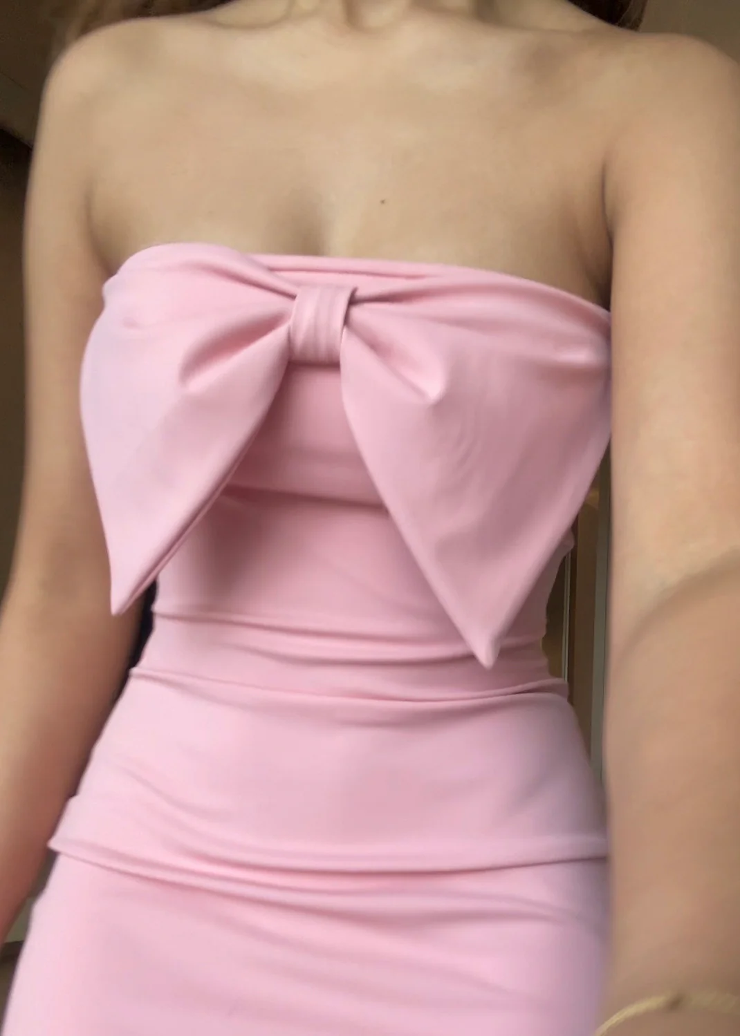 Brietta Bow Slit Dress - Image 5