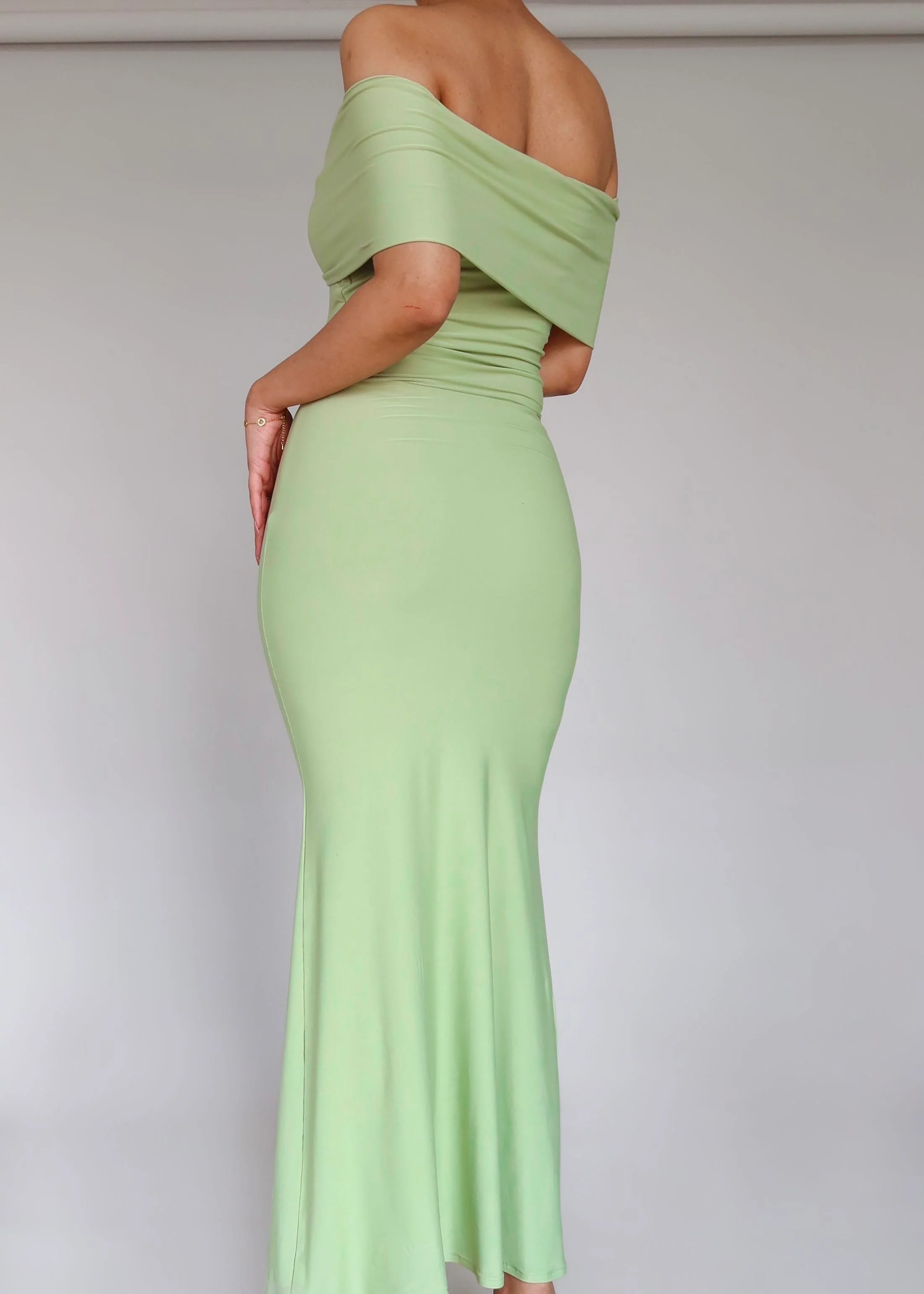 Clio Off Shoulder Long Dress - Image 3