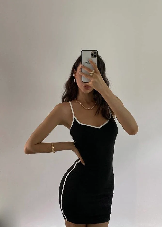 Contra Strap Dress - Image 3