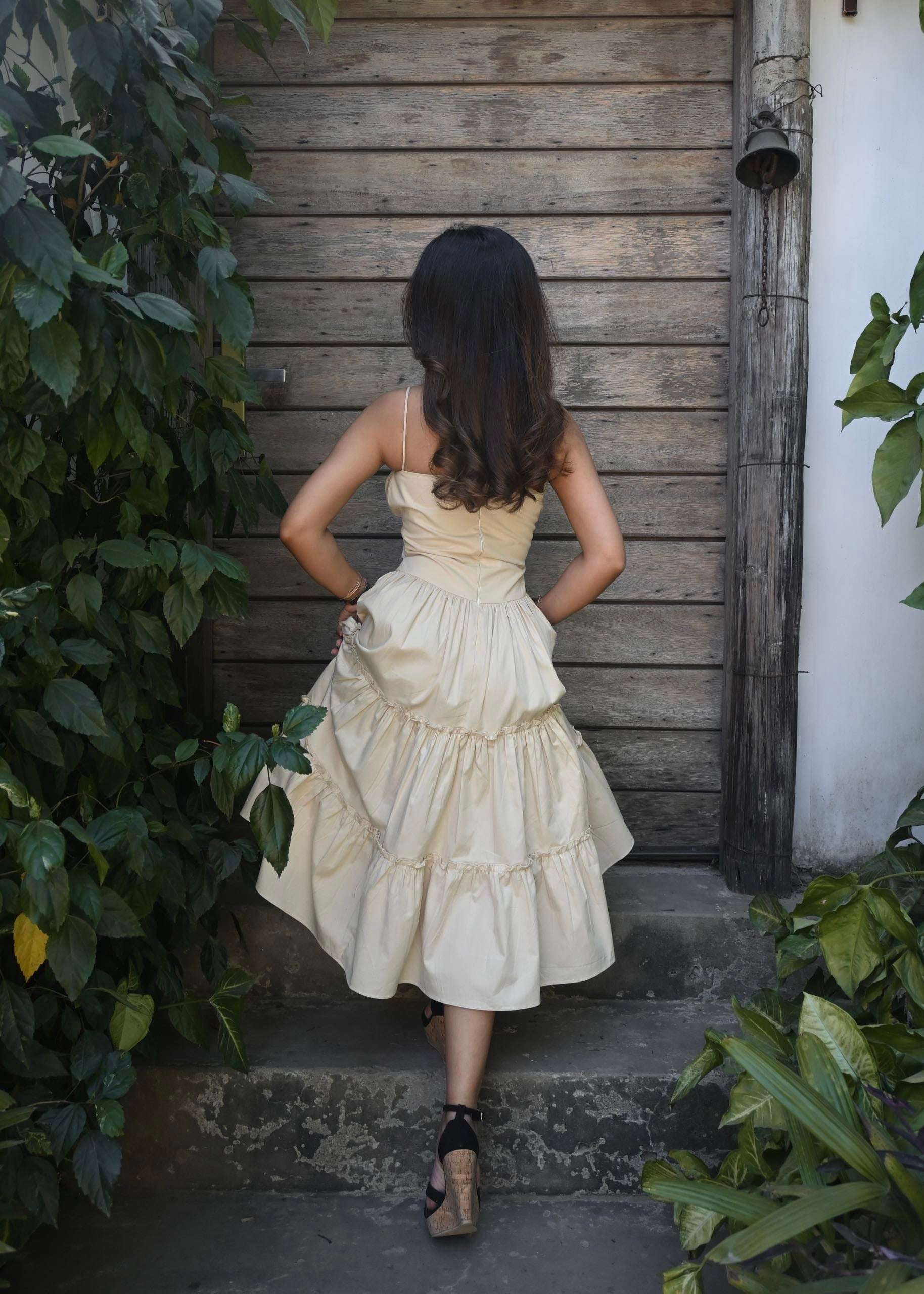 Cream Ruffle Sundress - Image 6