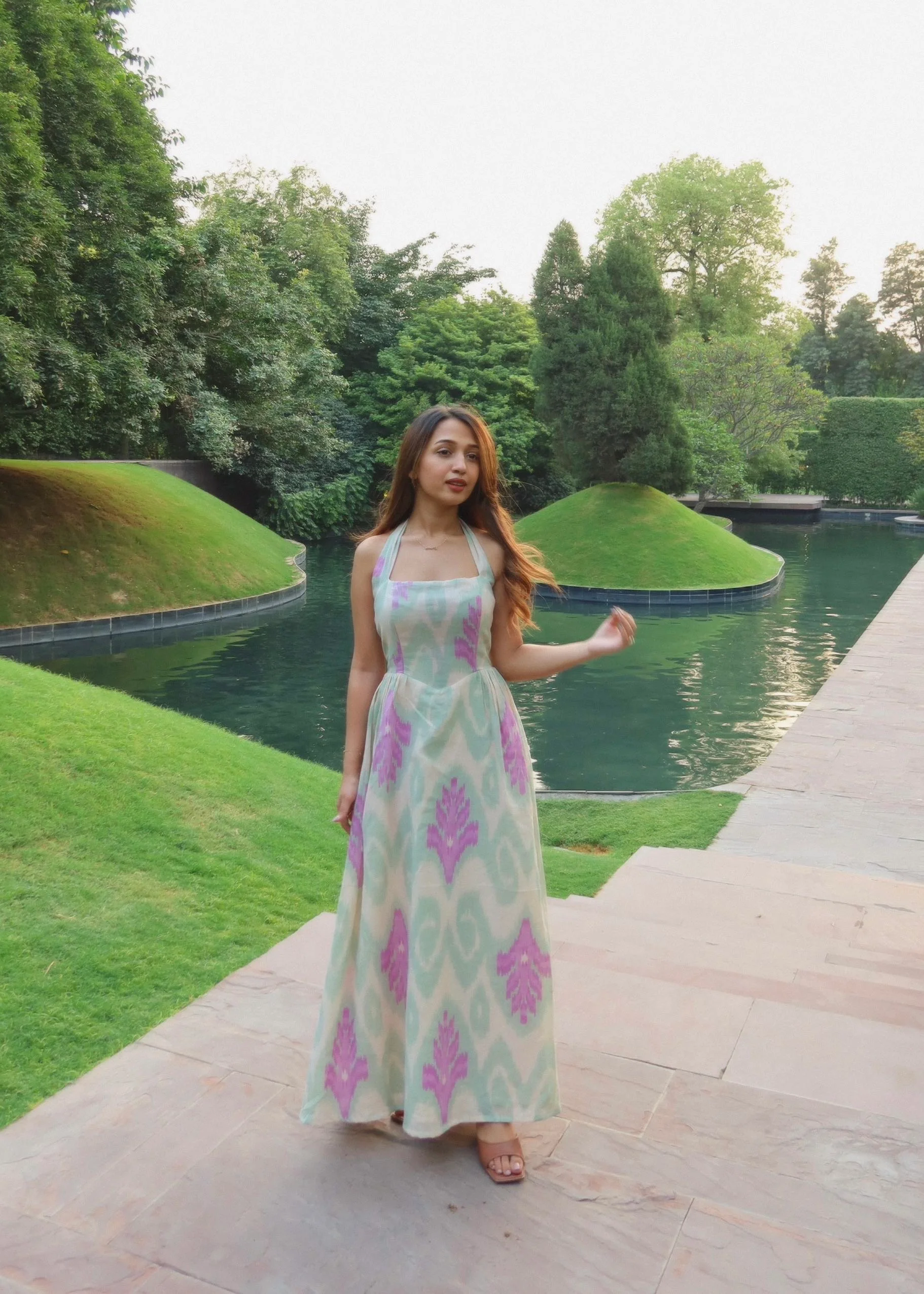 Ellie Vintage Long Dress - Image 6