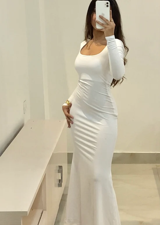 Grace Long Slip Dress - Image 4