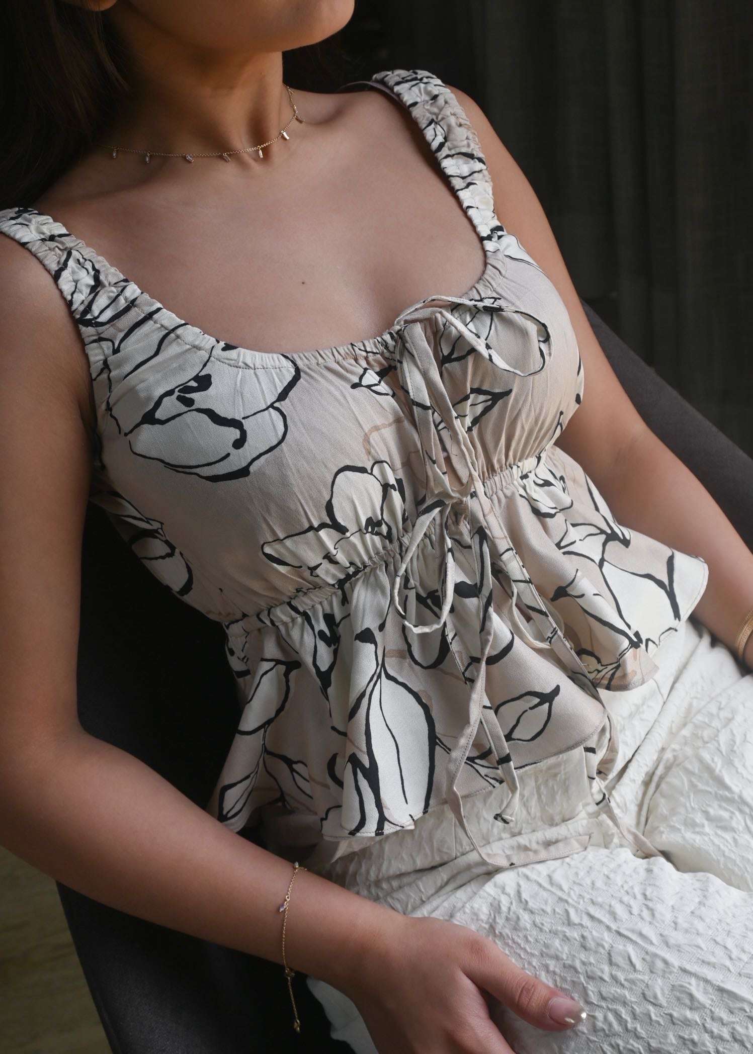 Hellebore Tie-Up Top - Image 6
