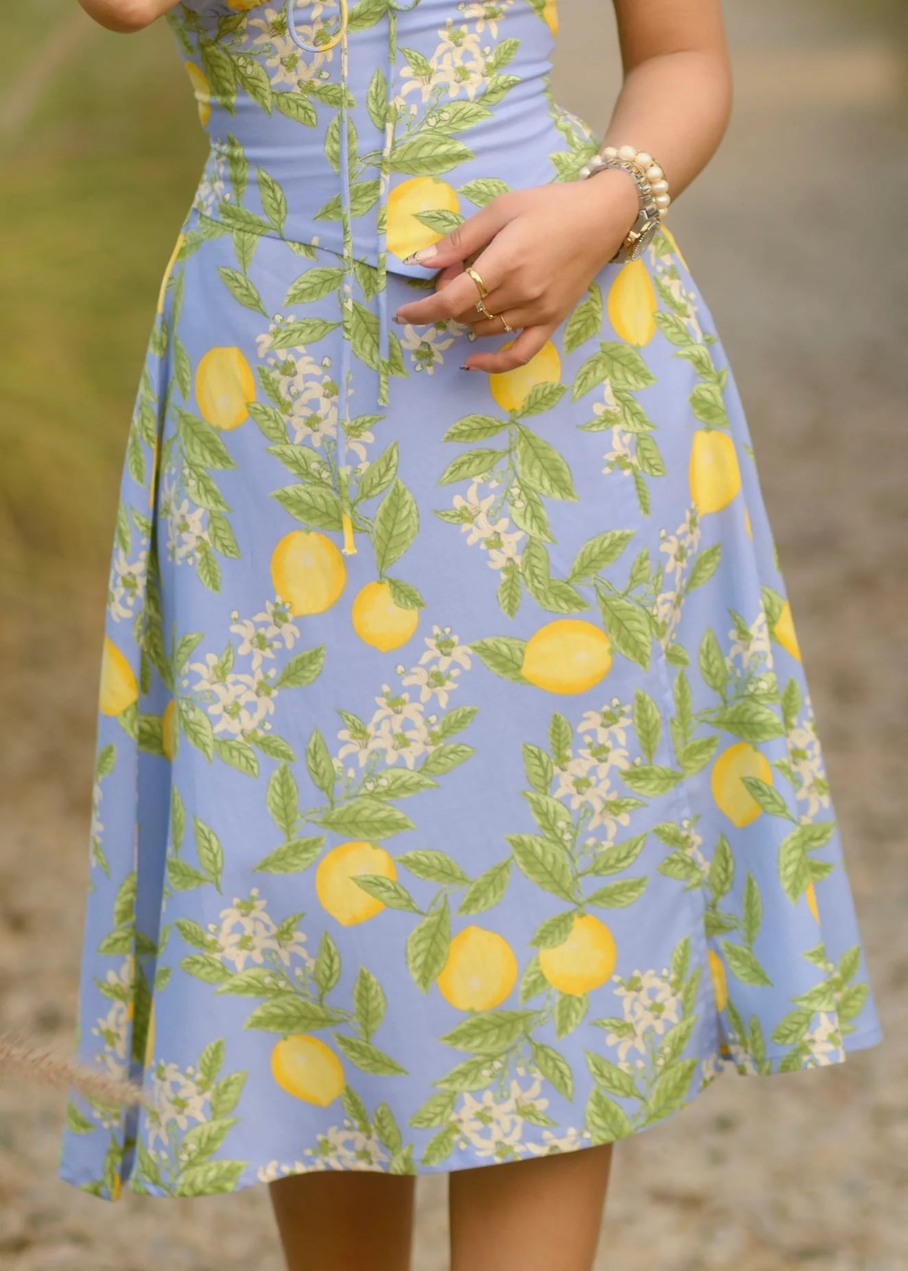 Lemon Bustier Dress - Image 4