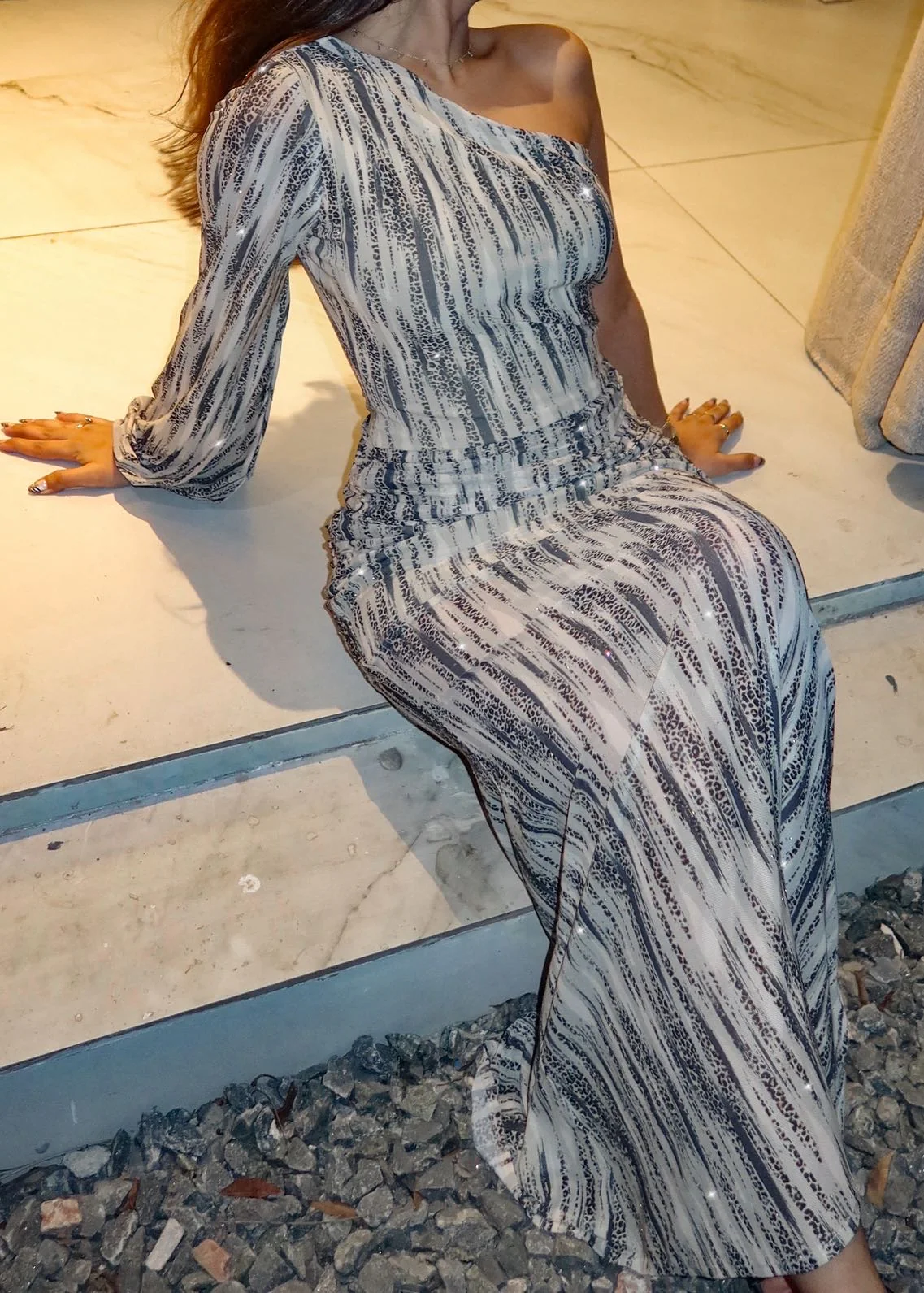 Leopard Crystal Dress - Image 3