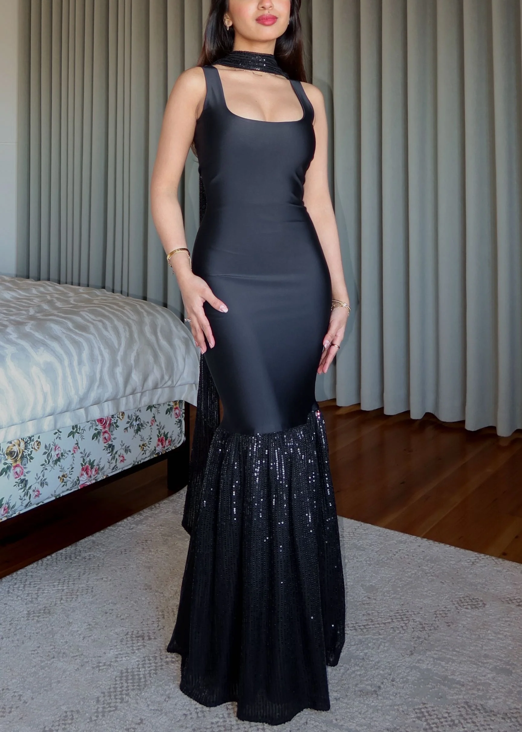 Mermaid Scarf Dress - Image 5