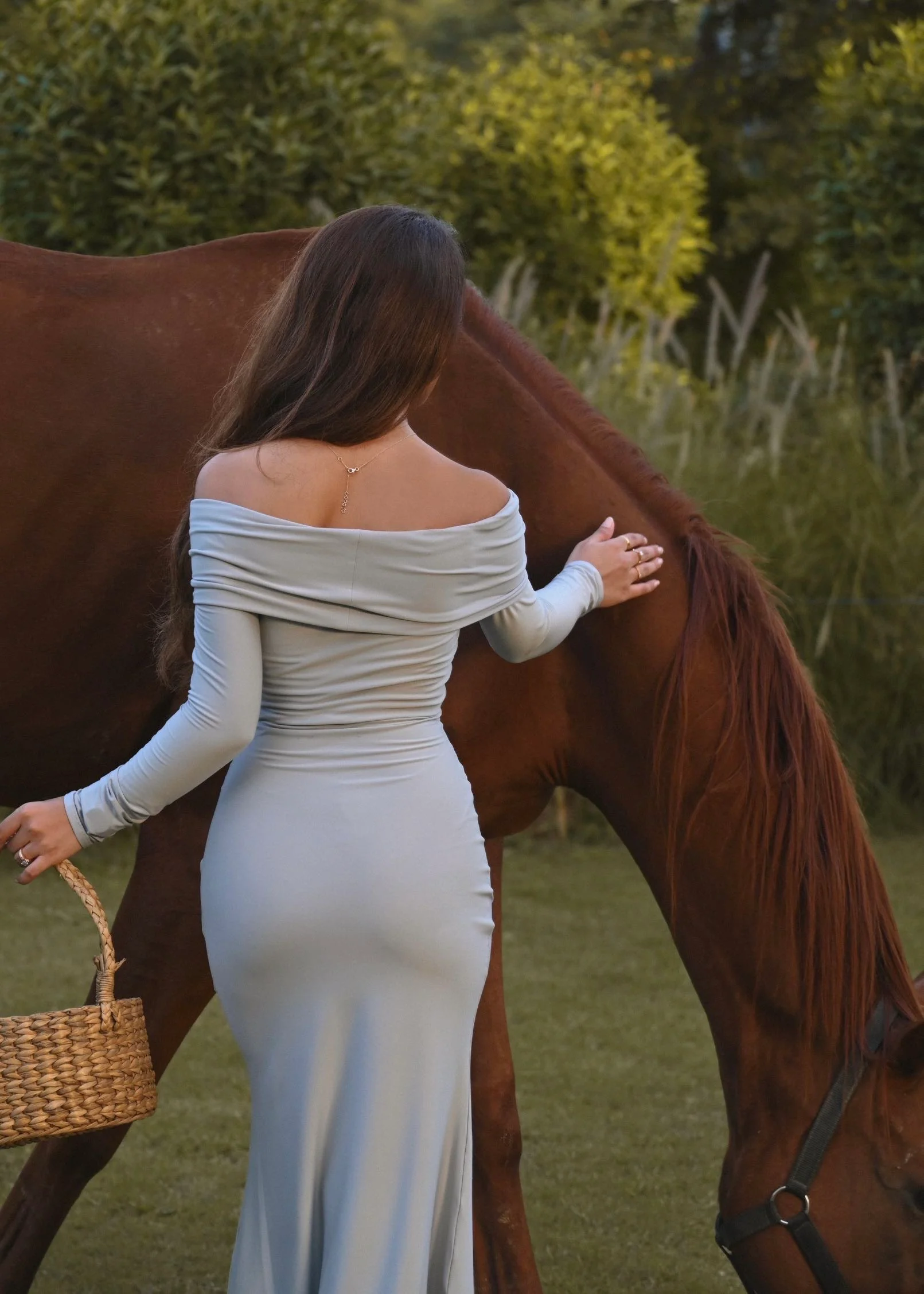 Simin Off Shoulder Dress - Image 4