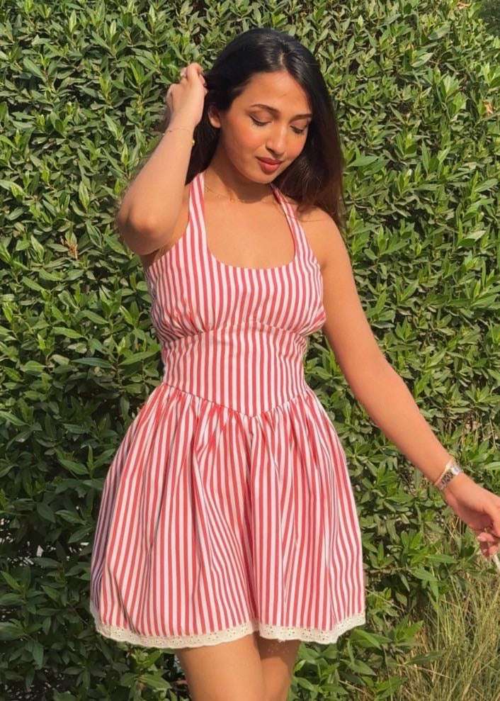 Sunset Picnic Mini Dress - Image 8