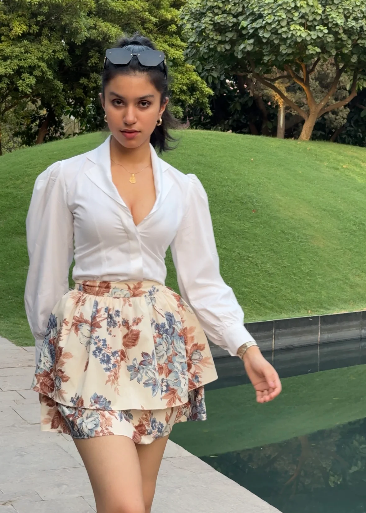 Vintage Floro Skirt - Image 4
