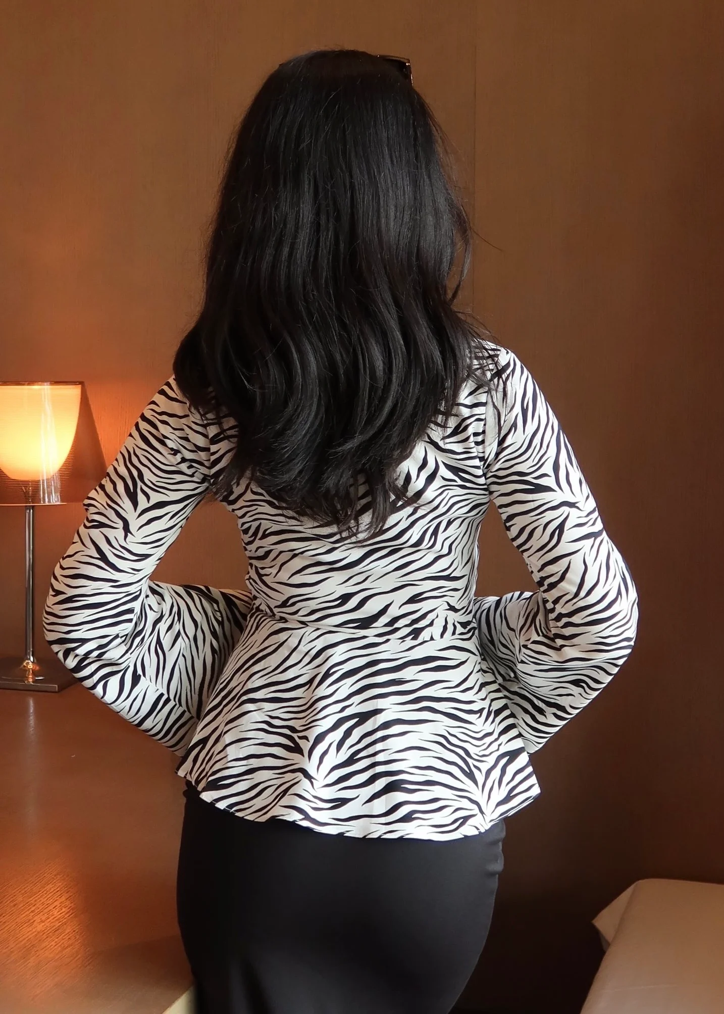 Zebra Print Blouse - Image 3
